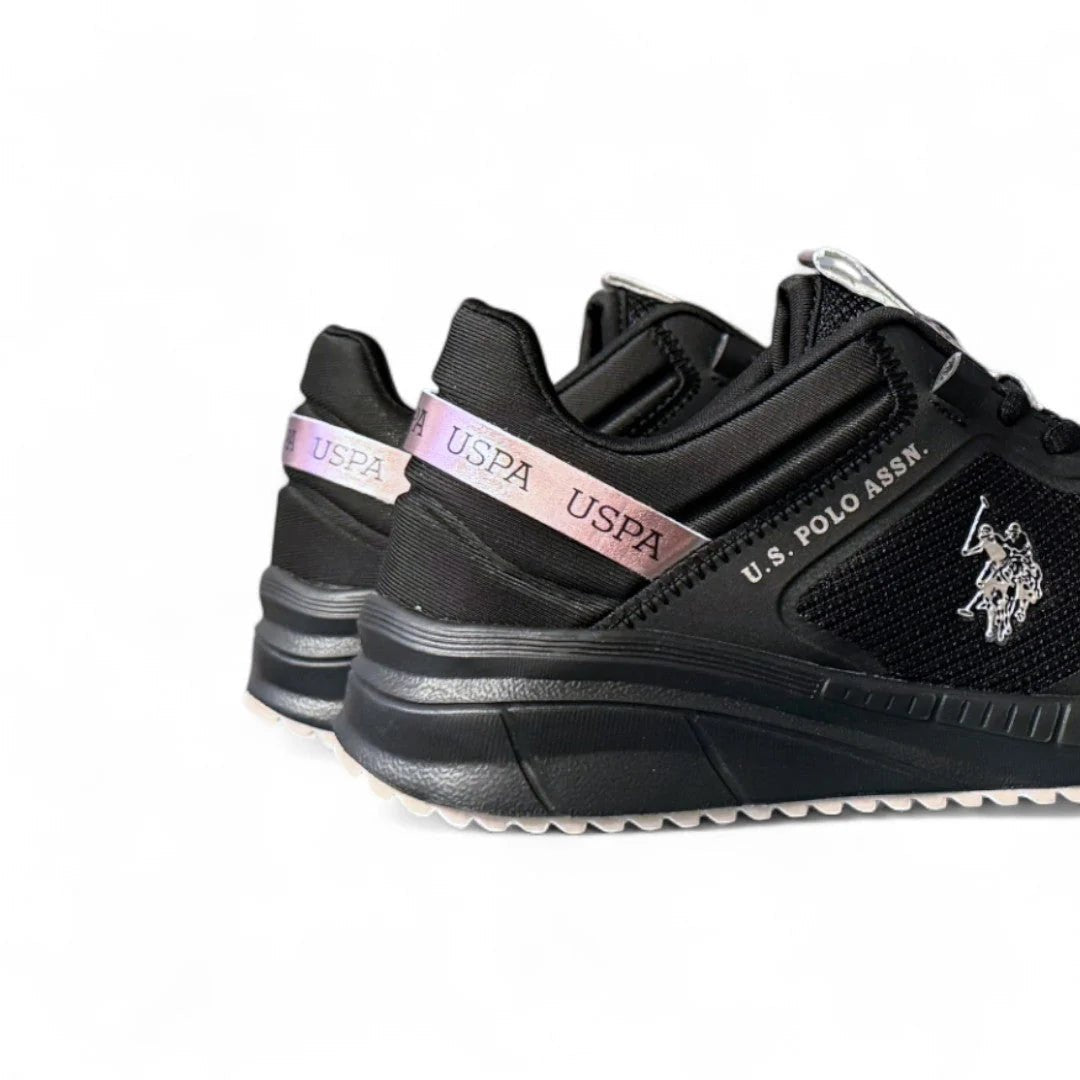 U. S POLO Assn COTE Sneakers Women BLK - Footcourt Egypt