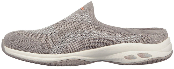 Breathe-Easy Simple Pleasure Stretch Collar Scooped Knit Bungee Slip On - Footcourt Egypt