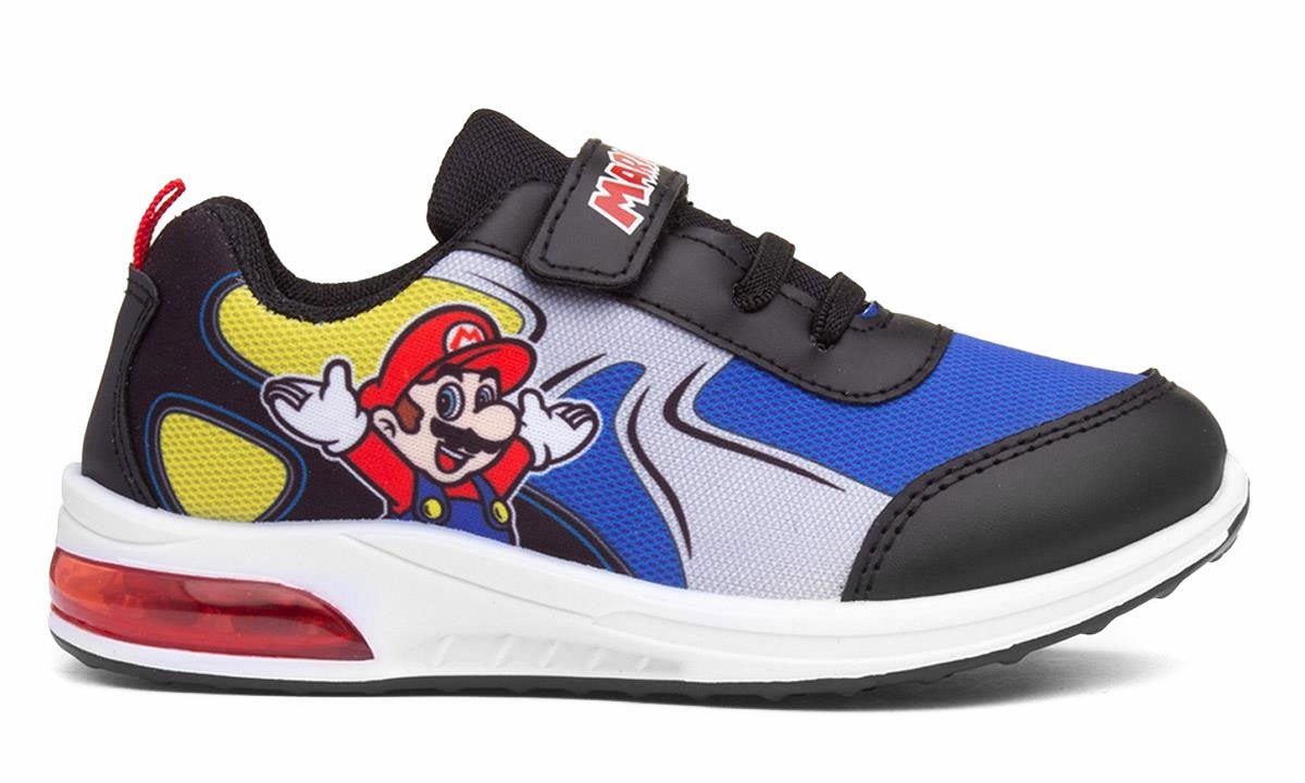 Super Mario Kids Multi Light Up Trainer - Footcourt Egypt