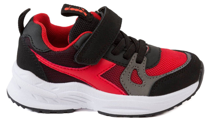 Diadora Runner3 Boy Velcro Tennis Shoes - Footcourt Egypt