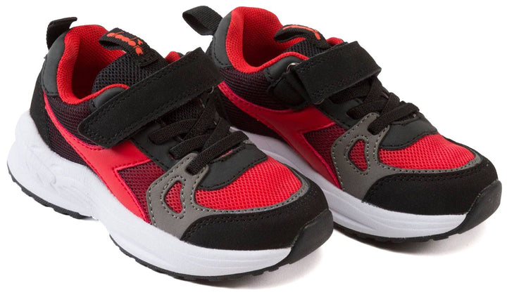 Diadora Runner3 Boy Velcro Tennis Shoes - Footcourt Egypt