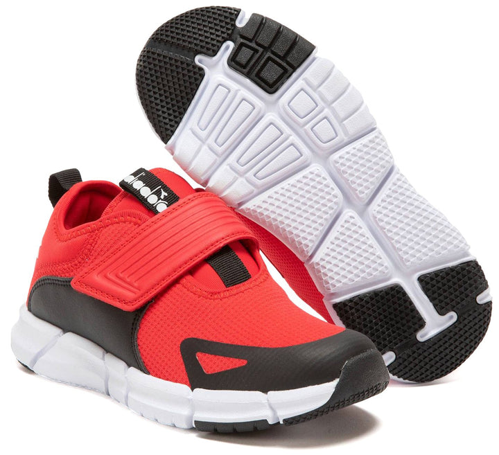 Diadora On Child Velcro Tennis Shoes - Footcourt Egypt