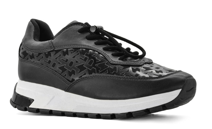 Round Toe Scarpe Dkny Dkny Women's Black Dkny Shoes DKNY