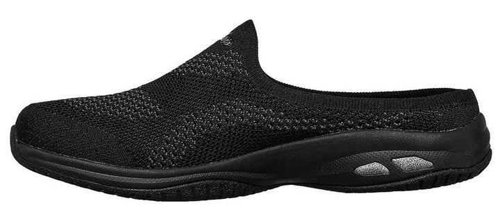 Breathe-Easy Simple Pleasure Stretch Collar Scooped Knit Bungee Slip On - Footcourt Egypt