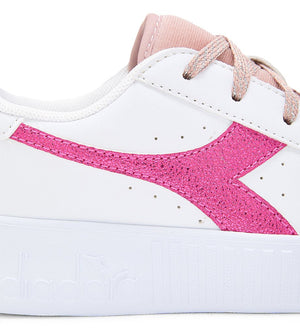 DIADORA GAME STEP P METALLIC CRAQUELE PS FOR GIRLS - Footcourt Egypt