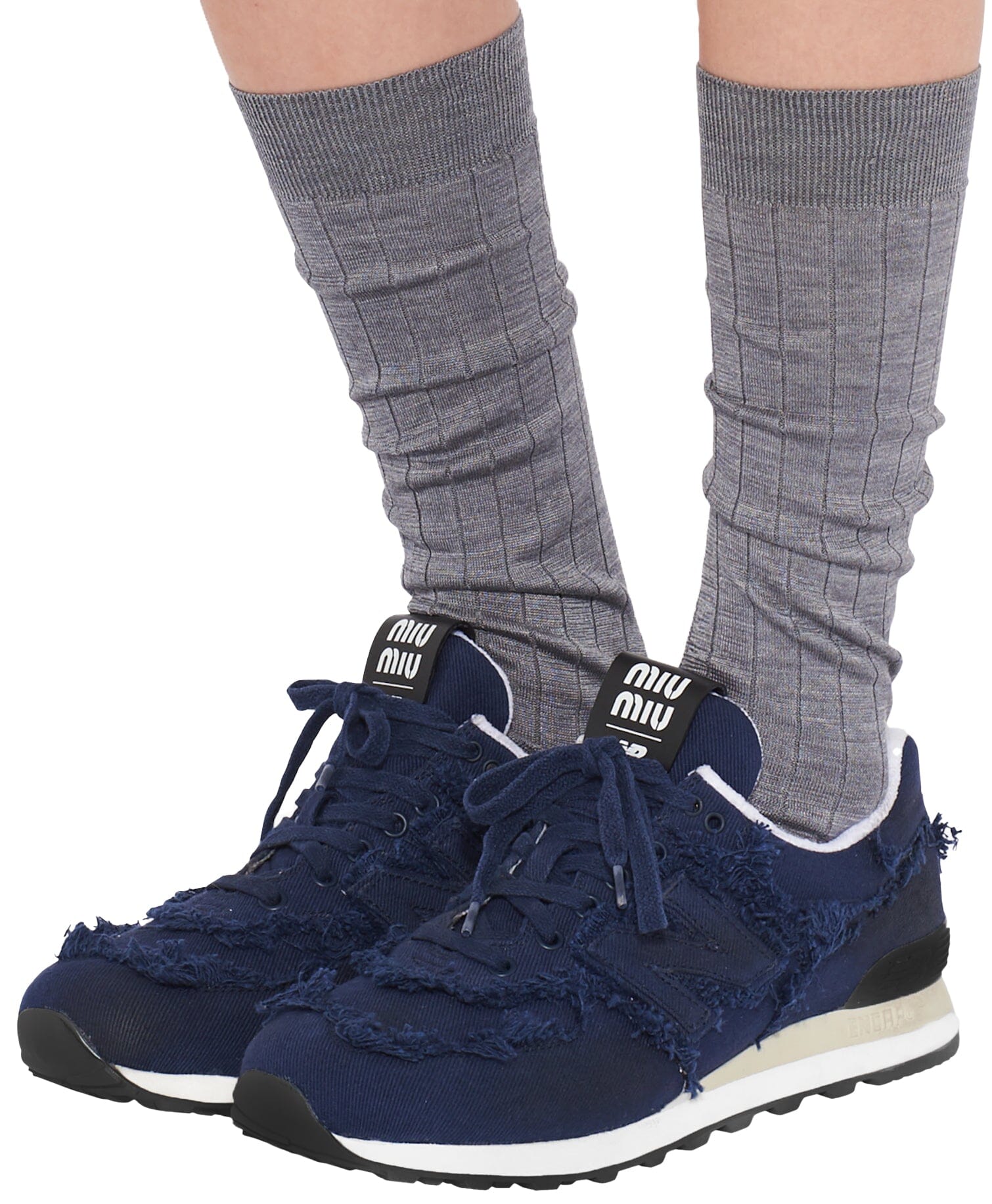 574 New Balance x Miu Miu denim sneakers - NEW BALANCE