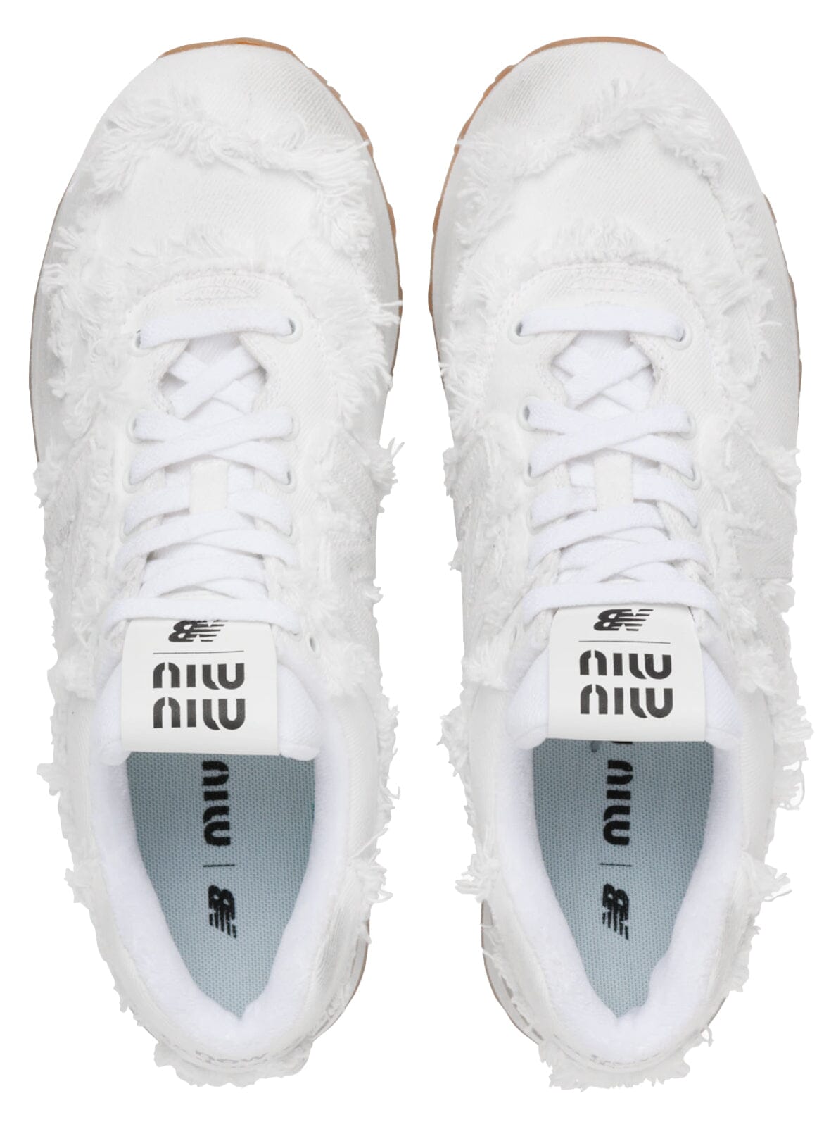 574 New Balance x Miu Miu denim sneakers - Footcourt Egypt