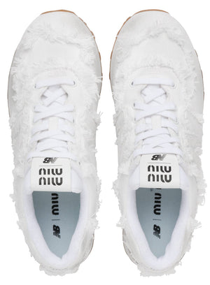 574 New Balance x Miu Miu denim sneakers - Footcourt Egypt