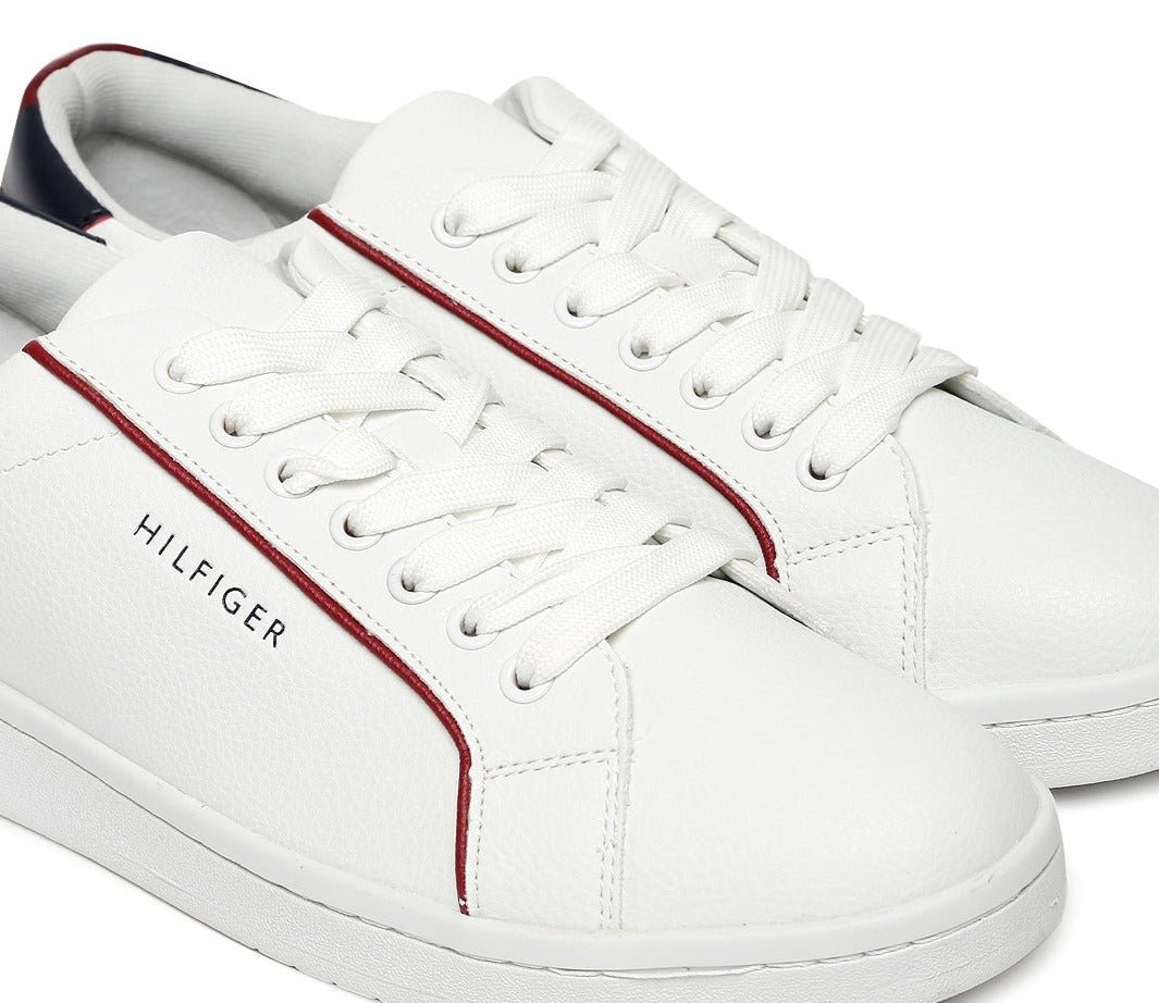 Tommy Hilfiger Men's Leather Sneakers - Footcourt Egypt