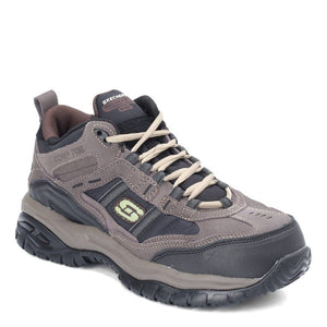 Skechers Men's Soft Stride Canopy Composite Toe Work Shoes - Footcourt Egypt