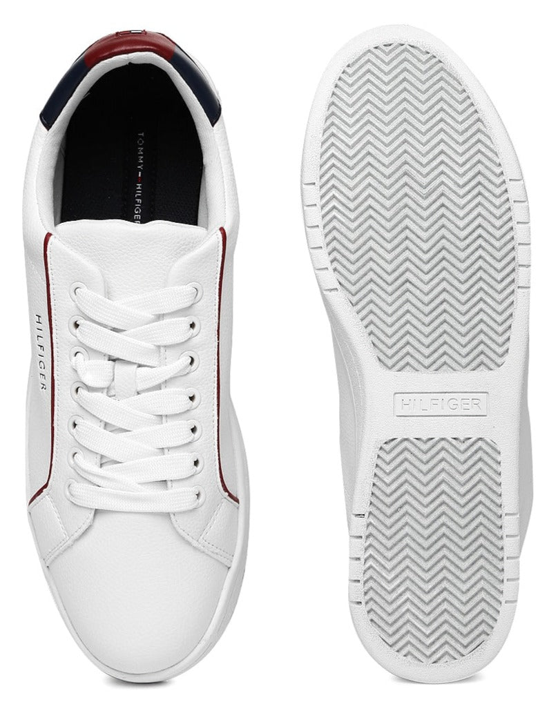 Tommy Hilfiger Men's Leather Sneakers - Footcourt Egypt