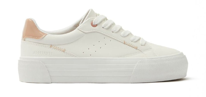 BERSHKA Contrasting high-top sneakers - Footcourt Egypt