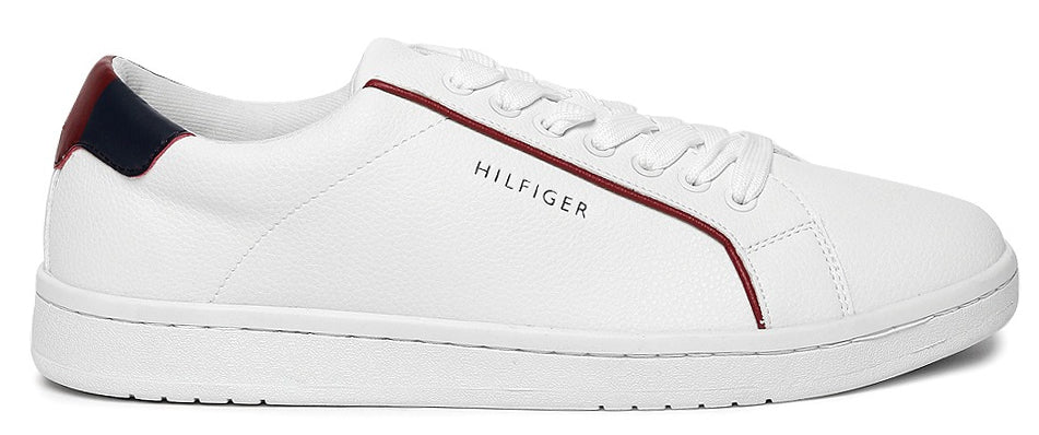 Tommy Hilfiger Men's Leather Sneakers - Footcourt Egypt