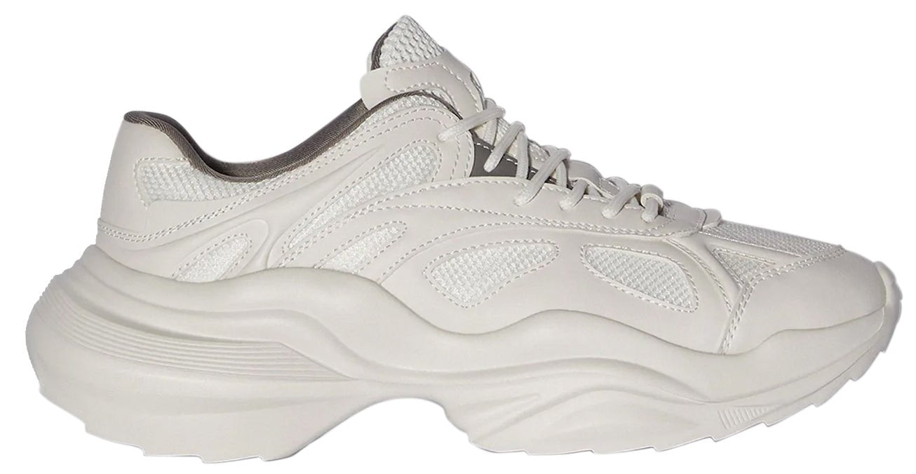 Men’s contrast mesh chunky trainers - Footcourt Egypt
