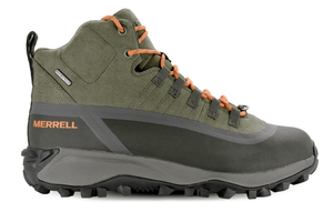 Merrell Men Thermo Snowdrift Mid Shell Waterproof Hiking Boots Leather - Footcourt Egypt