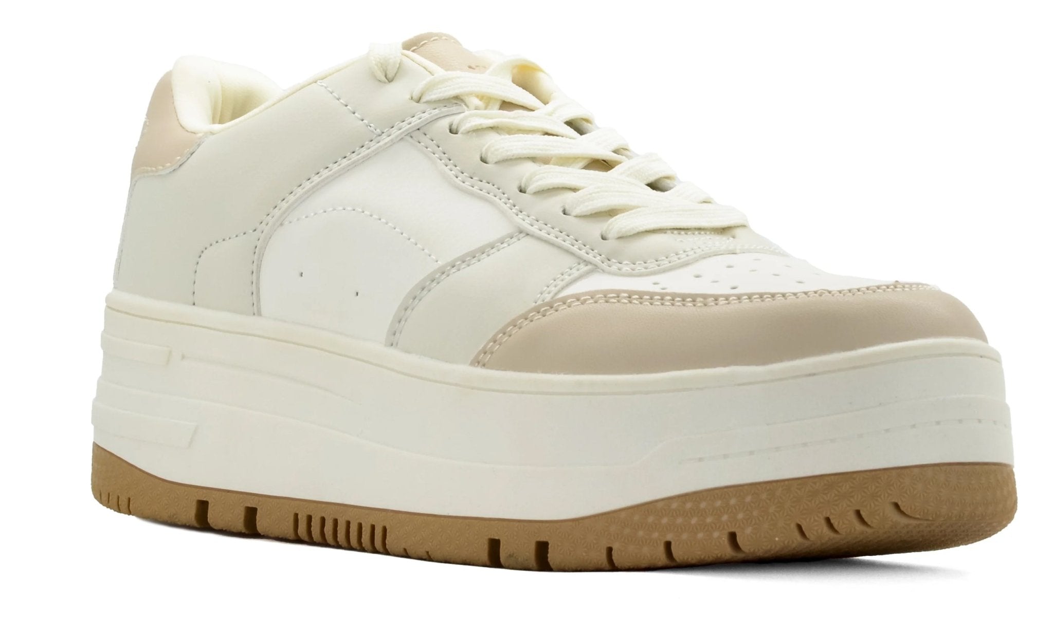 BERSHKA Contrast platform sneakers - Footcourt Egypt