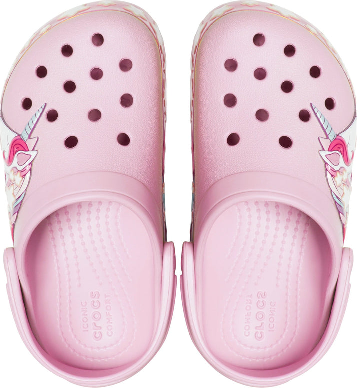 Kids' Crocs Fun Lab Unicorn Band Clog - Footcourt Egypt