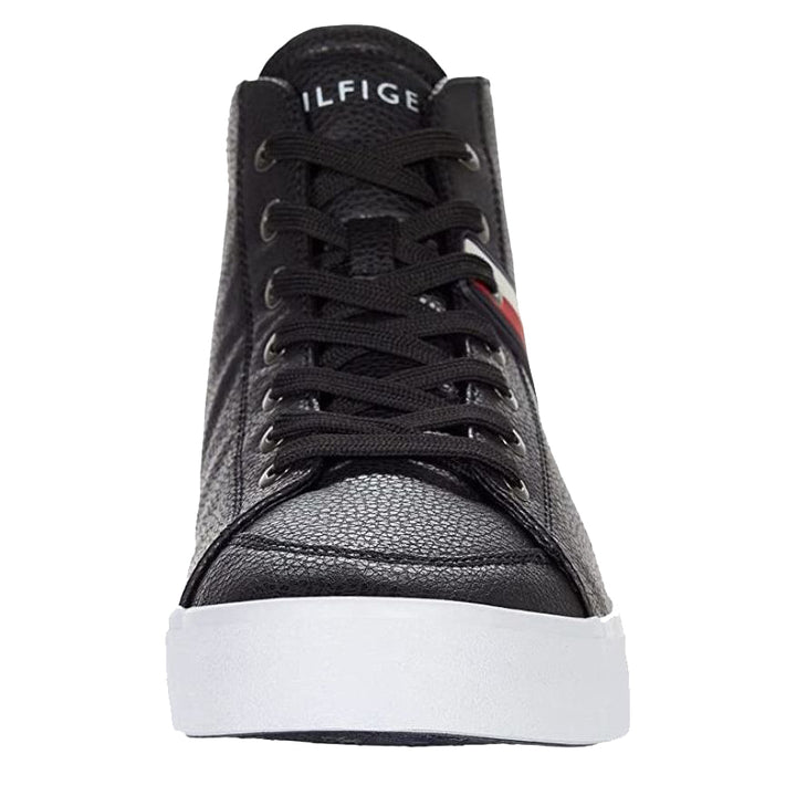 Men's Logo High-top Sneakers In Black - Footcourt Egypt