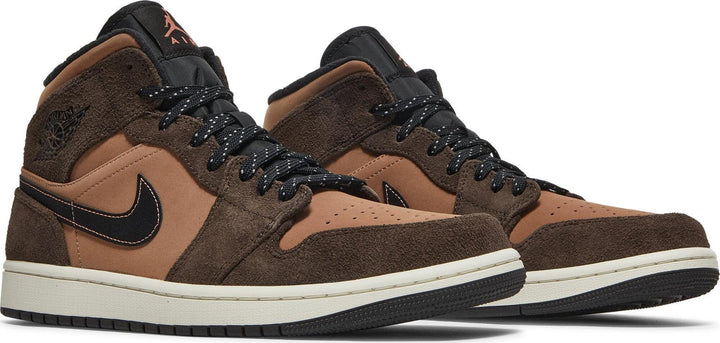 Air Jordan 1 Mid SE 'Dark Chocolate' - Footcourt Egypt