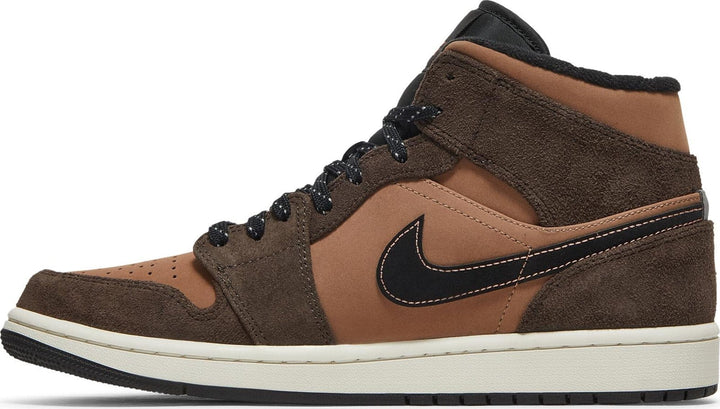 Air Jordan 1 Mid SE 'Dark Chocolate' - Footcourt Egypt