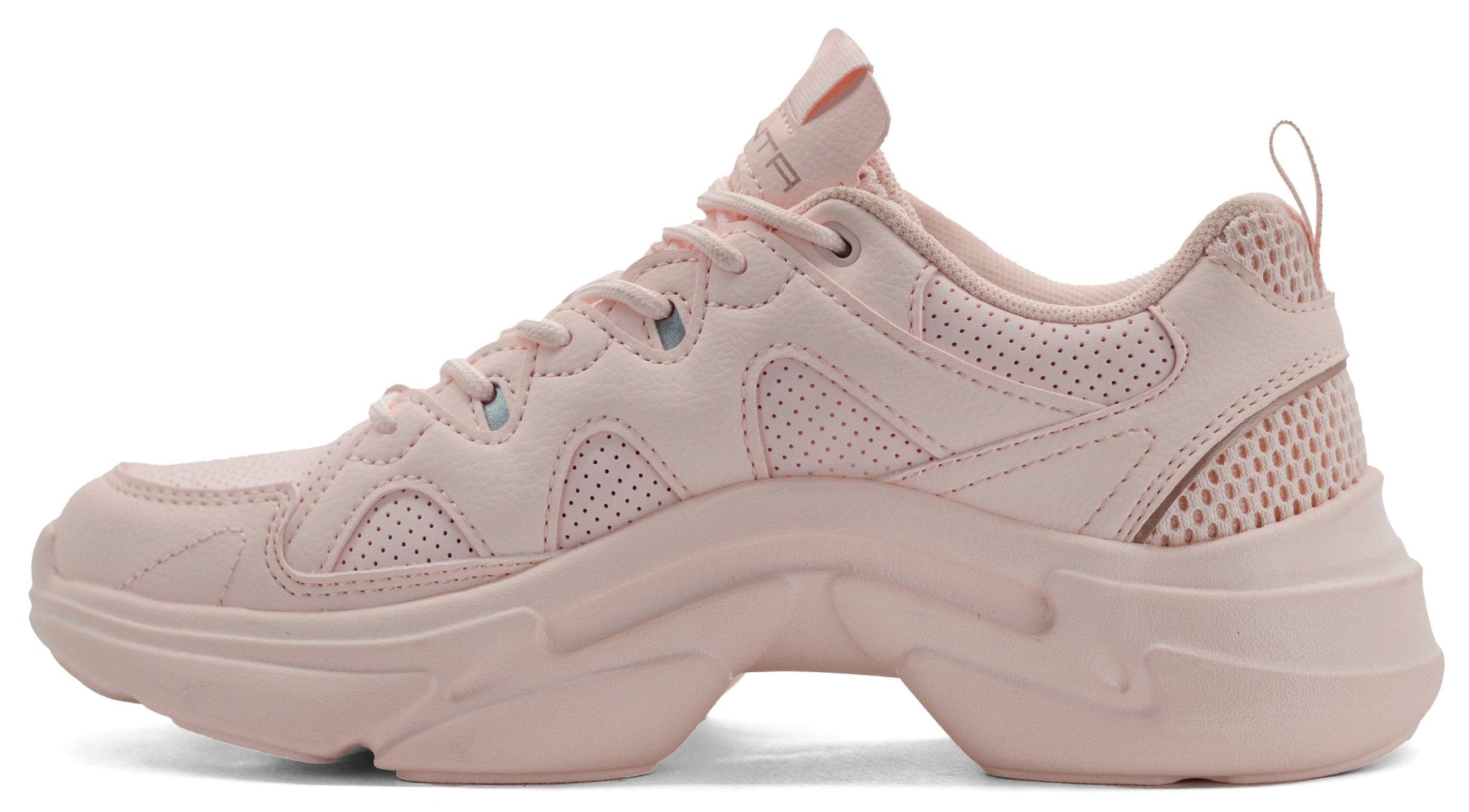 Anta Womens Arched Sole Pull-Tab Perforated Lace-Up - Footcourt Egypt
