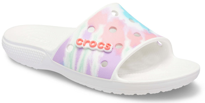 Classic Crocs Tie Dye Graphic Slide - Footcourt Egypt