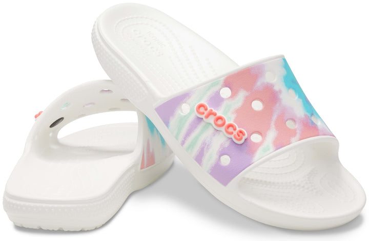 Classic Crocs Tie Dye Graphic Slide - Footcourt Egypt