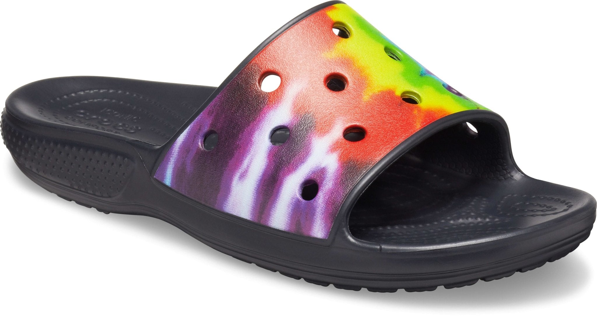 Classic Crocs Tie Dye Graphic Slide - Footcourt Egypt