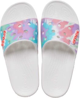 Classic Crocs Tie Dye Graphic Slide - Footcourt Egypt