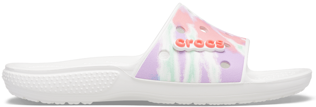 Classic Crocs Tie Dye Graphic Slide - Footcourt Egypt