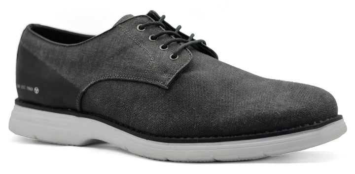 GBX Hammon Mens Canvas Lace Up Plain Toe Oxfords Shoes - Footcourt Egypt