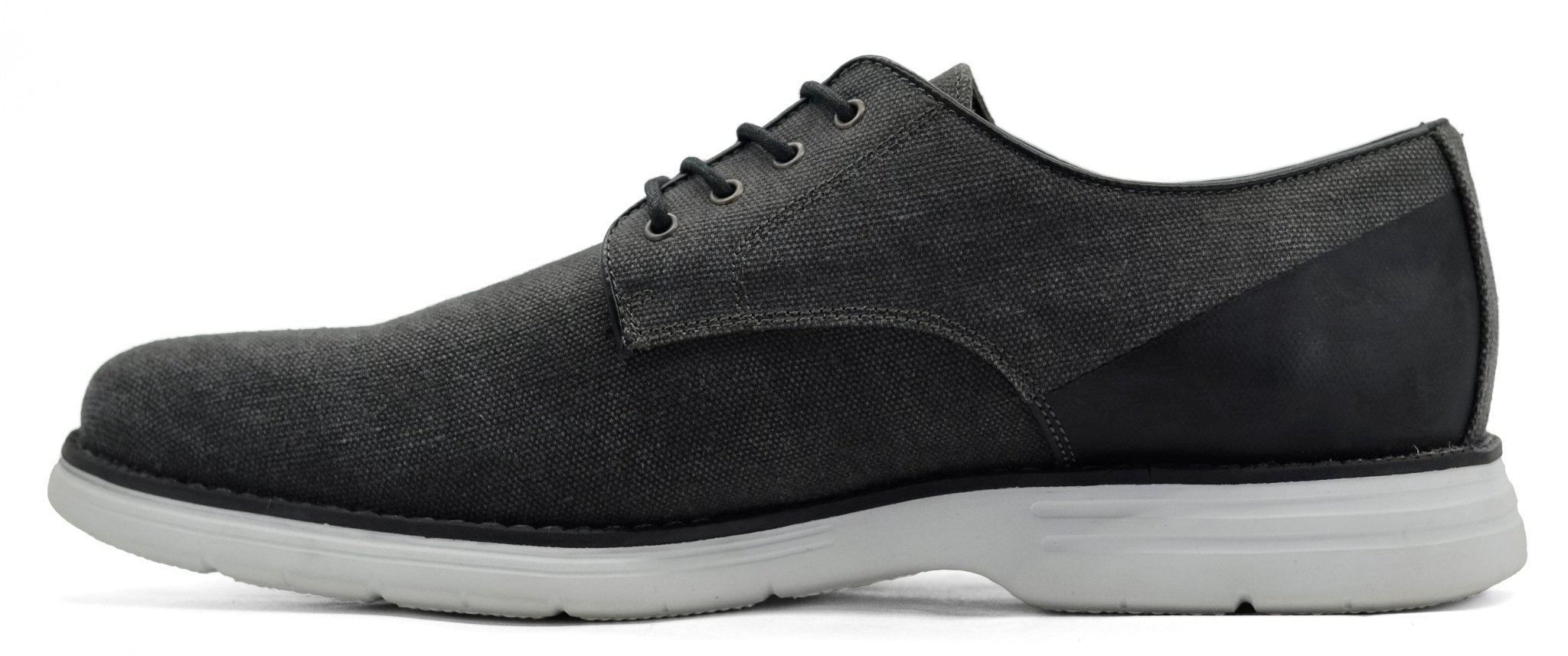 GBX Hammon Mens Canvas Lace Up Plain Toe Oxfords Shoes - Footcourt Egypt