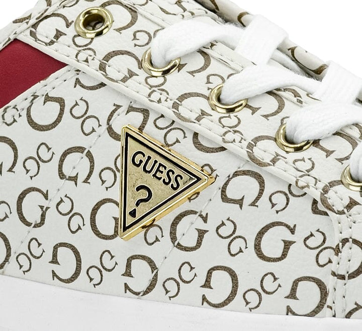Guess woman's Leather Sneakers - Footcourt Egypt