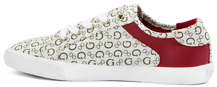 Guess woman's Leather Sneakers - Footcourt Egypt