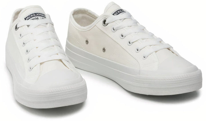 JACK & JONES Crop Canvas Trainers - Jack & Jones
