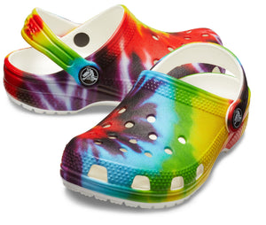 Kids Classic Tie-Dye Graphic Clog - Crocs