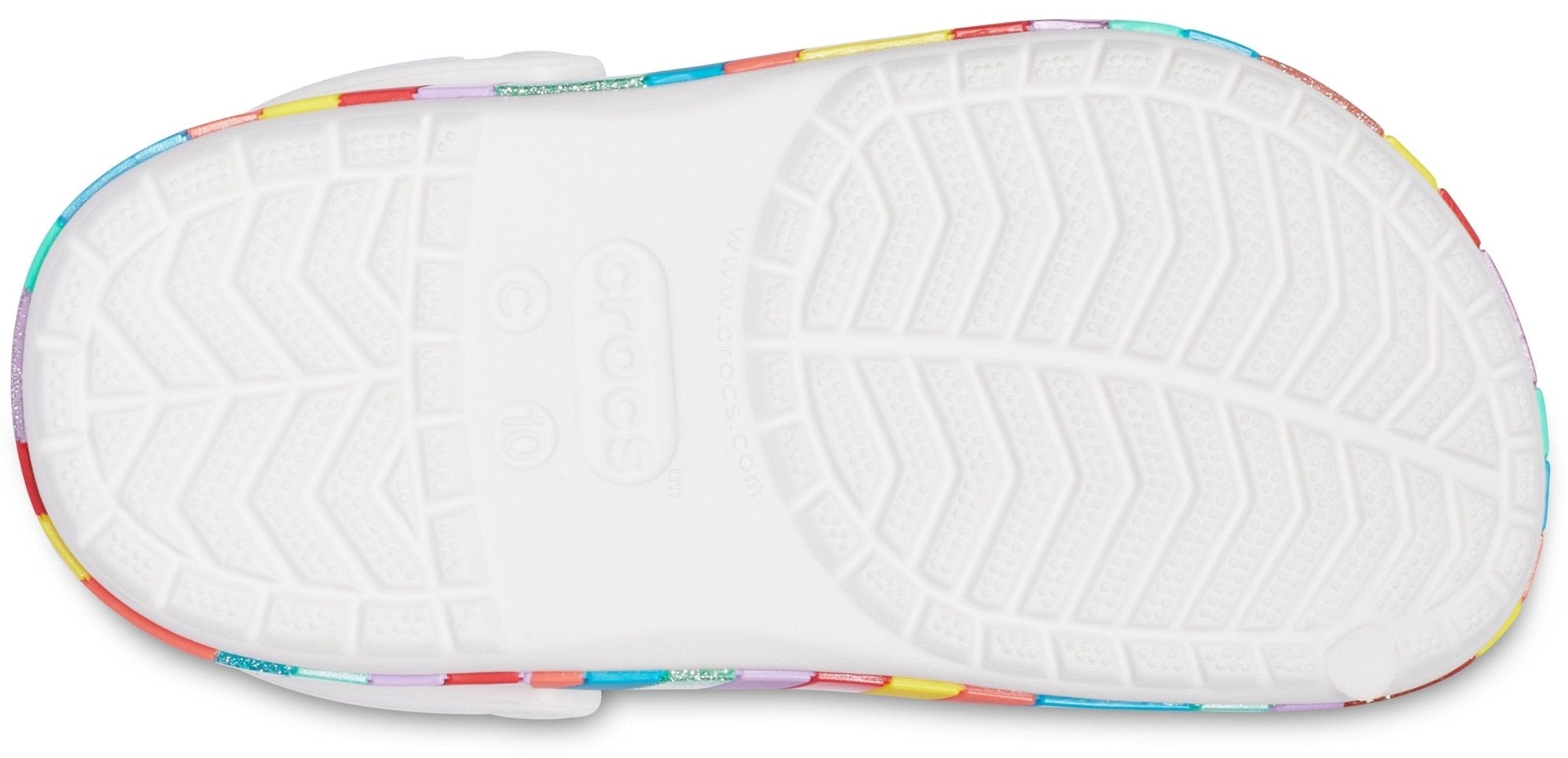 Kids' Crocband Chevron Beaded Clog - Footcourt Egypt