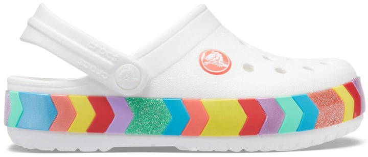 Kids' Crocband Chevron Beaded Clog - Footcourt Egypt