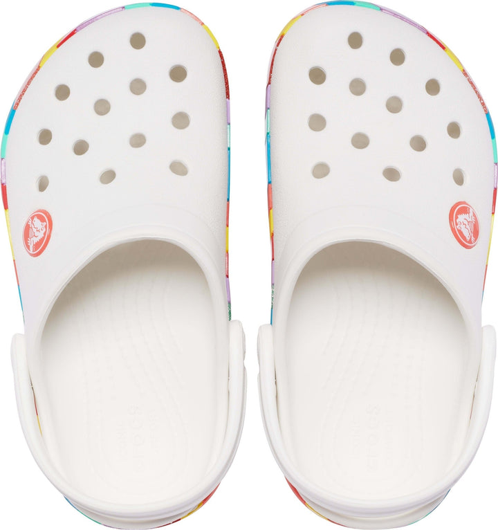 Kids' Crocband Chevron Beaded Clog - Footcourt Egypt