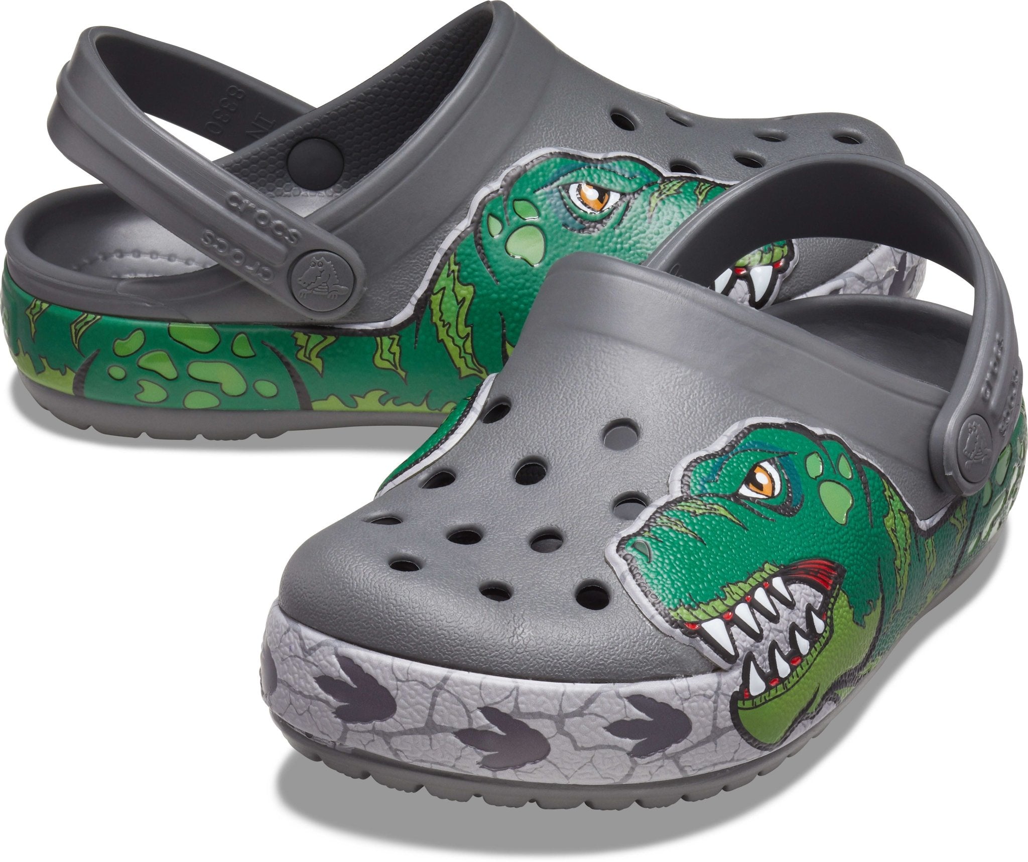 Kids' Crocs Fun Lab Dino Band Clog - Footcourt Egypt