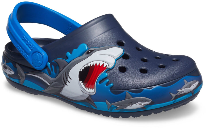 Kids' Crocs Fun Lab Shark Clog - Footcourt Egypt