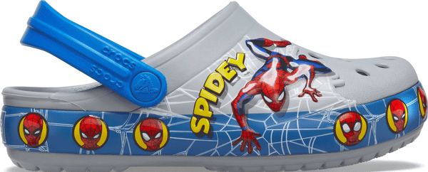Kids' Crocs Fun Lab Spider-Man Lights Clog - Footcourt Egypt