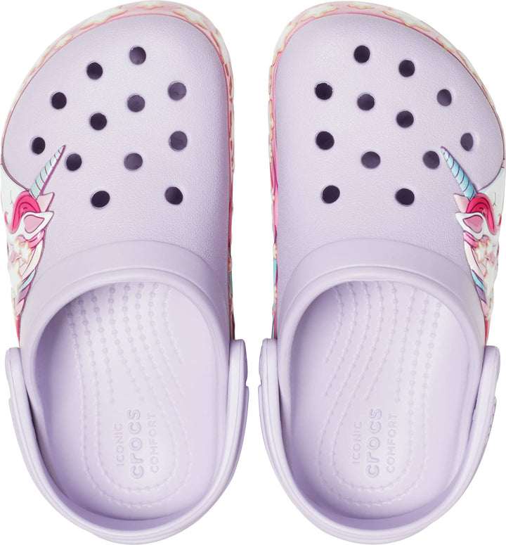 Kids' Crocs Fun Lab Unicorn Band Clog - Footcourt Egypt