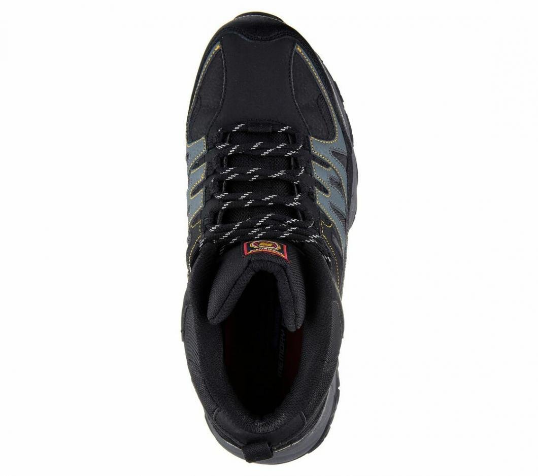 Men Skechers Boots | Work Relaxed Fit: Holdredge – Rebem St - Footcourt Egypt