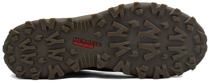 Merrell Men Thermo Snowdrift Mid Shell Waterproof Hiking Boots Leather - Footcourt Egypt