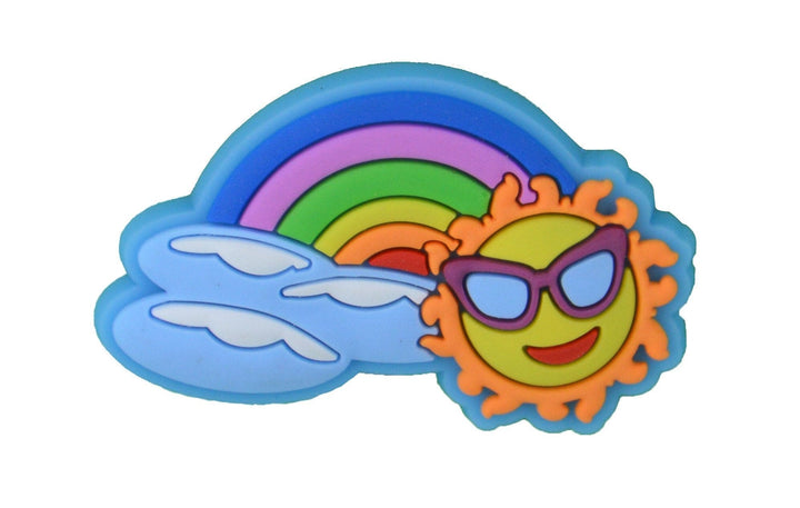 Rainbow Sun Charm - Crocs
