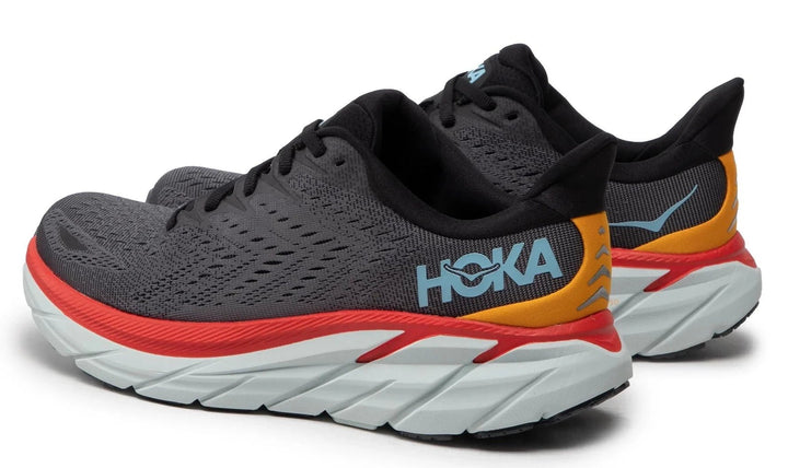 HOKA CLIFTON 8 ANTHRACITE - Footcourt Egypt