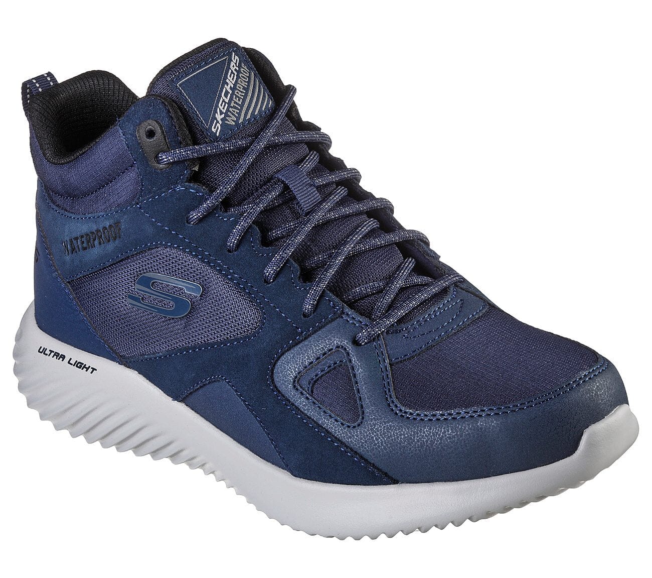 SKECHERS BOUNDER BLAST BACK MID WALKING BOOTS - Skechers