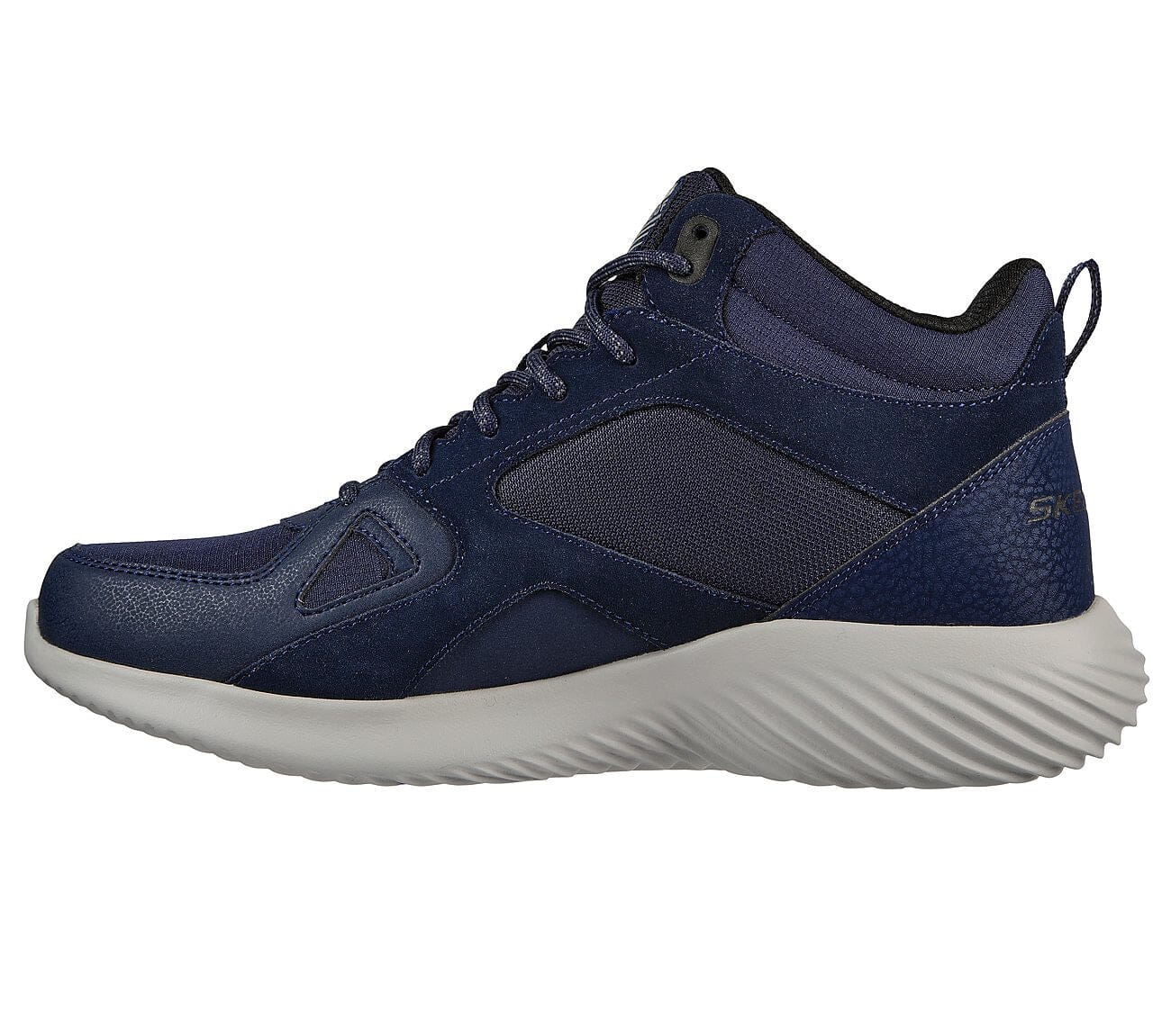 SKECHERS BOUNDER BLAST BACK MID WALKING BOOTS - Skechers