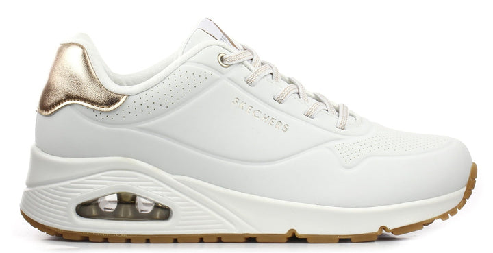 Skechers Sneakers- Uno-shimmer Away - Footcourt Egypt
